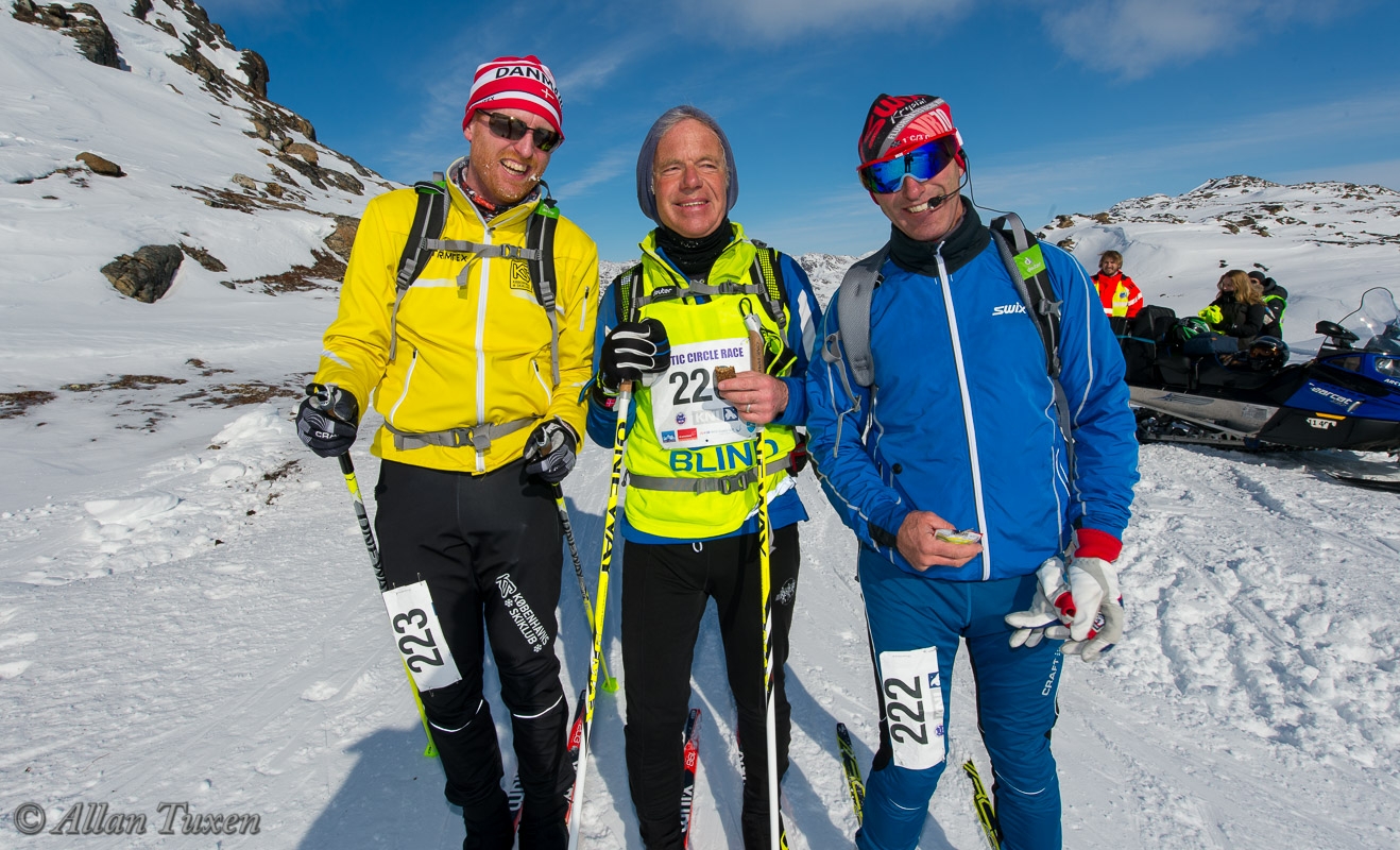Billede af 3 deltagere i ARC 2016: Henrik Seidelin Dam, Arne Christensen og Lars Røpke
